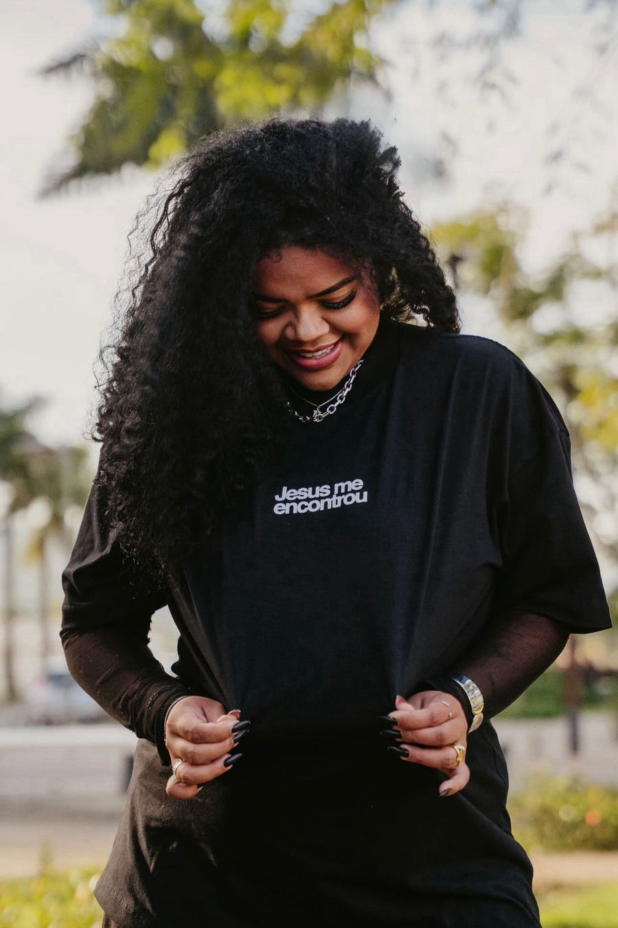 CAMISETA - JESUS ME ENCONTROU 1.0